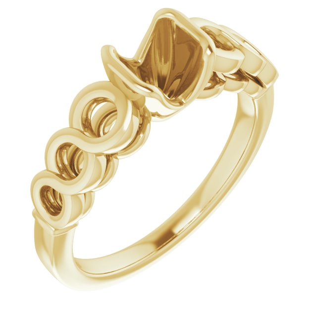 14k Yellow Gold