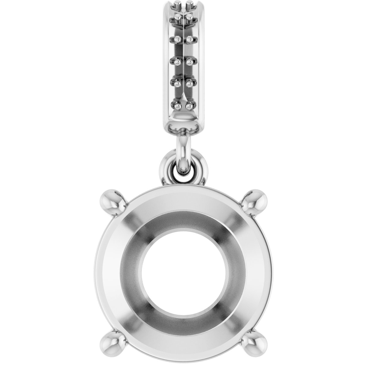 Accented Necklace or Charm/Pendant