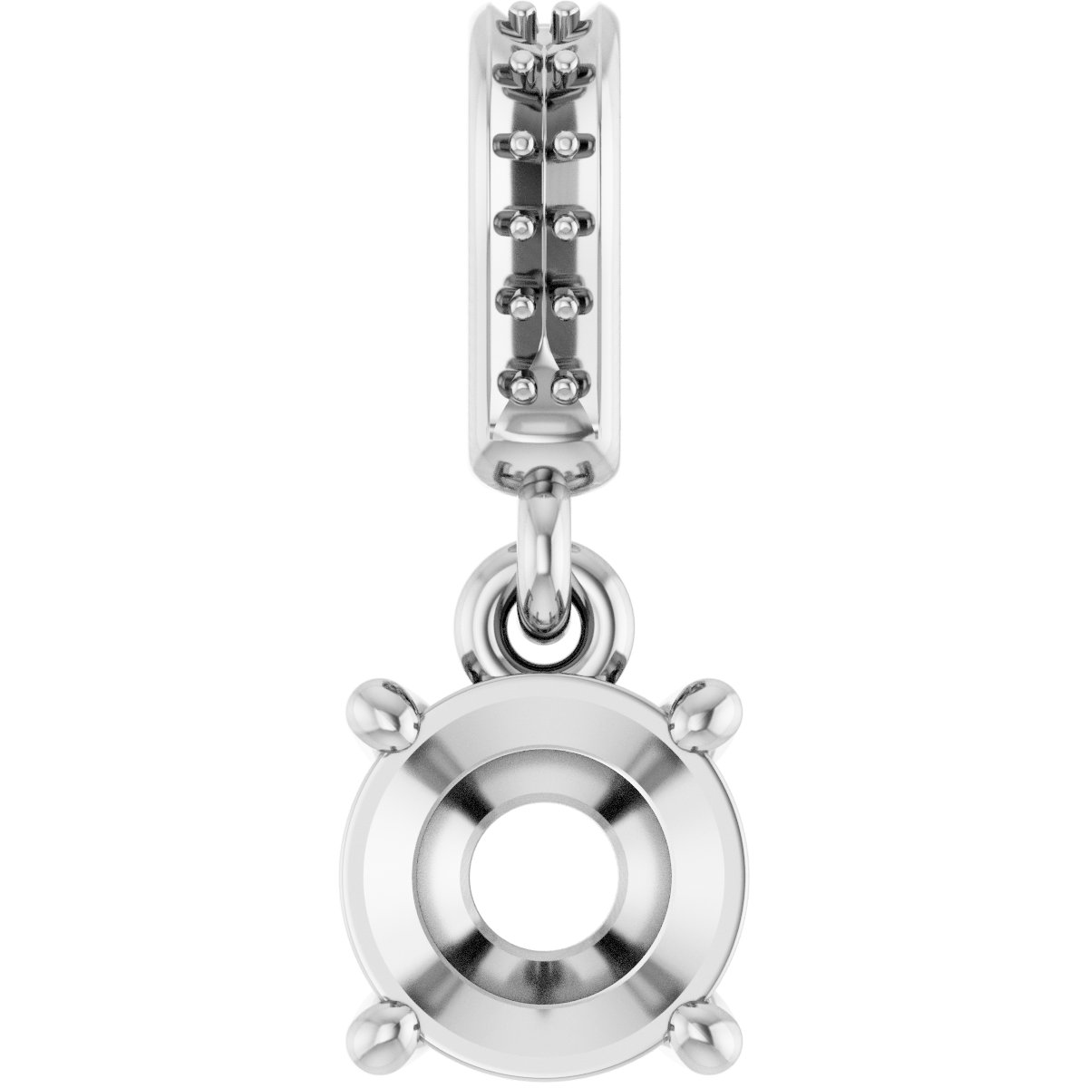Accented Necklace or Charm/Pendant