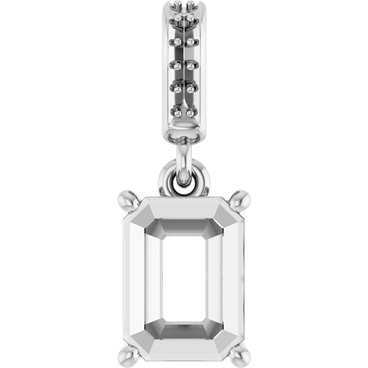 Accented Necklace or Charm/Pendant