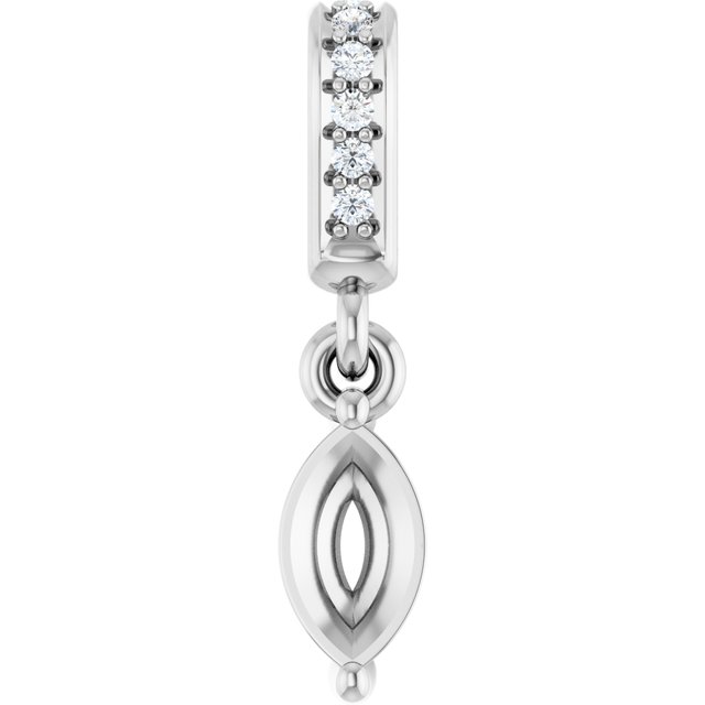14k White Gold