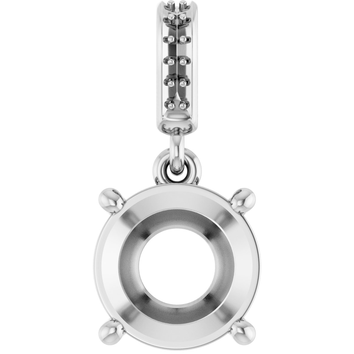 Accented Necklace or Charm/Pendant