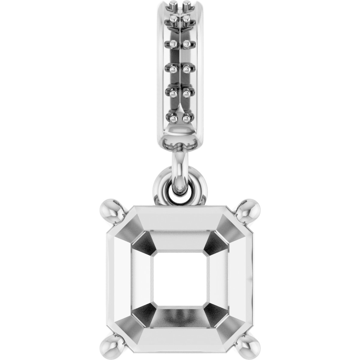 Accented Necklace or Charm/Pendant