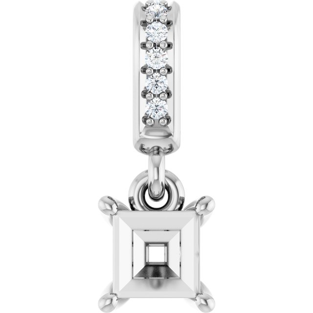 14k White Gold
