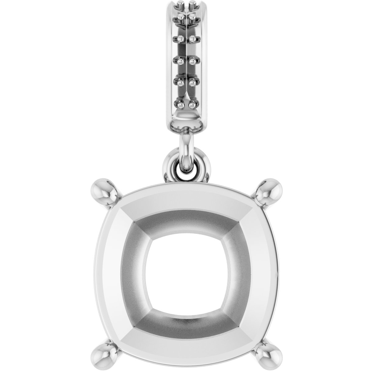 Accented Necklace or Charm/Pendant
