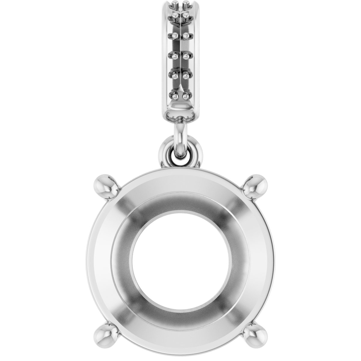 Accented Necklace or Charm/Pendant