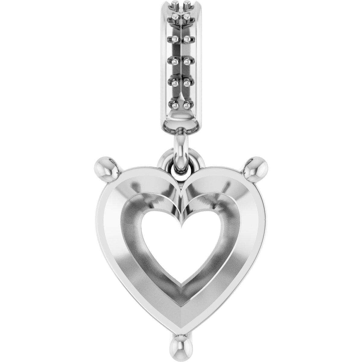 Accented Necklace or Charm/Pendant