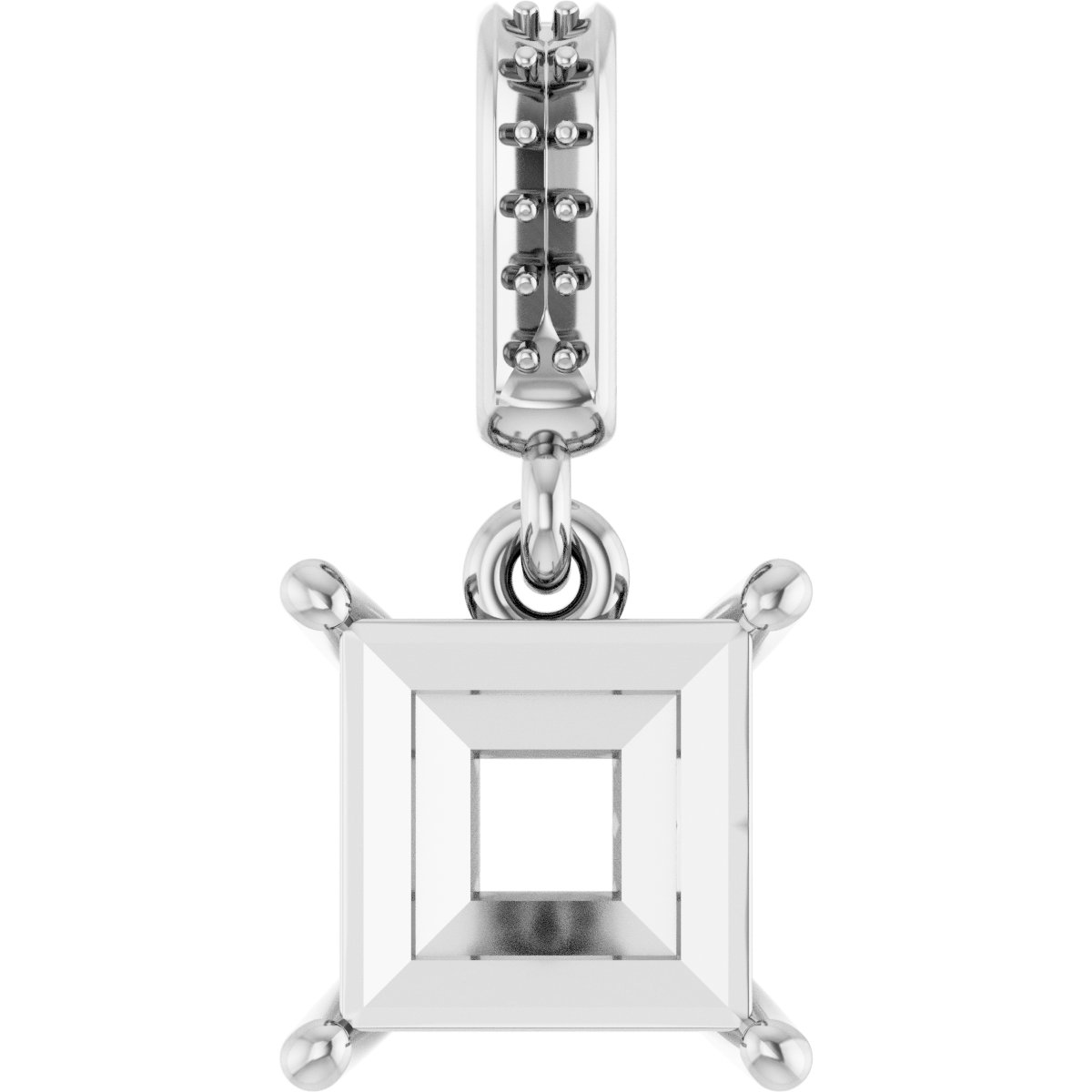 Accented Necklace or Charm/Pendant