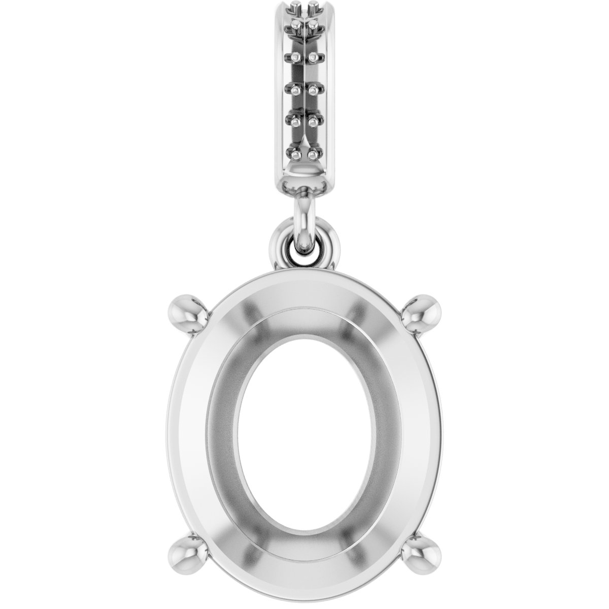 Accented Necklace or Charm/Pendant