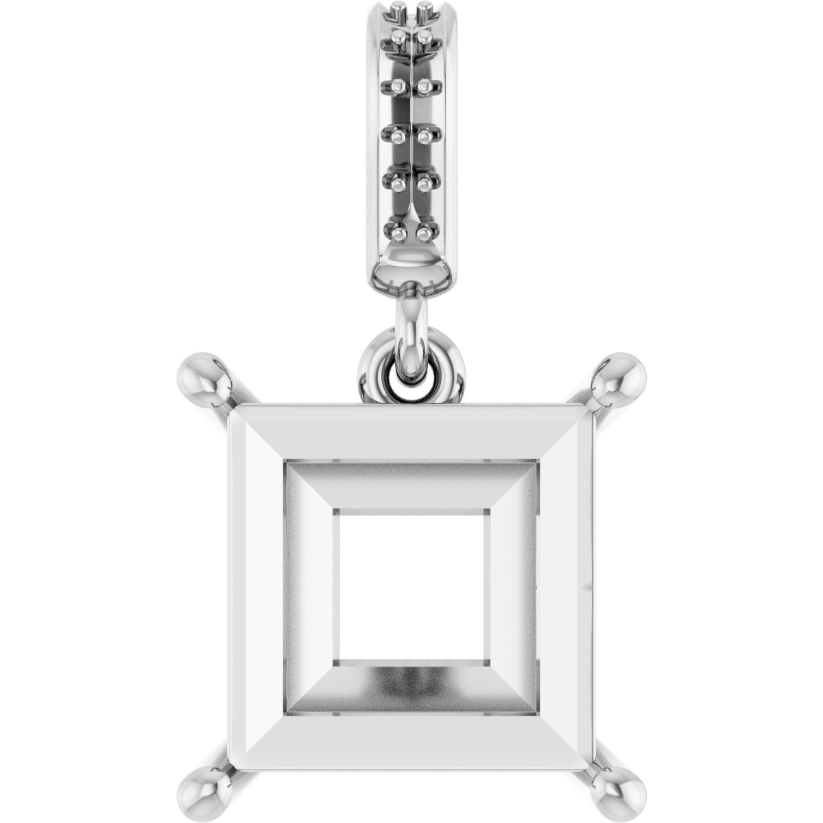 Accented Necklace or Charm/Pendant