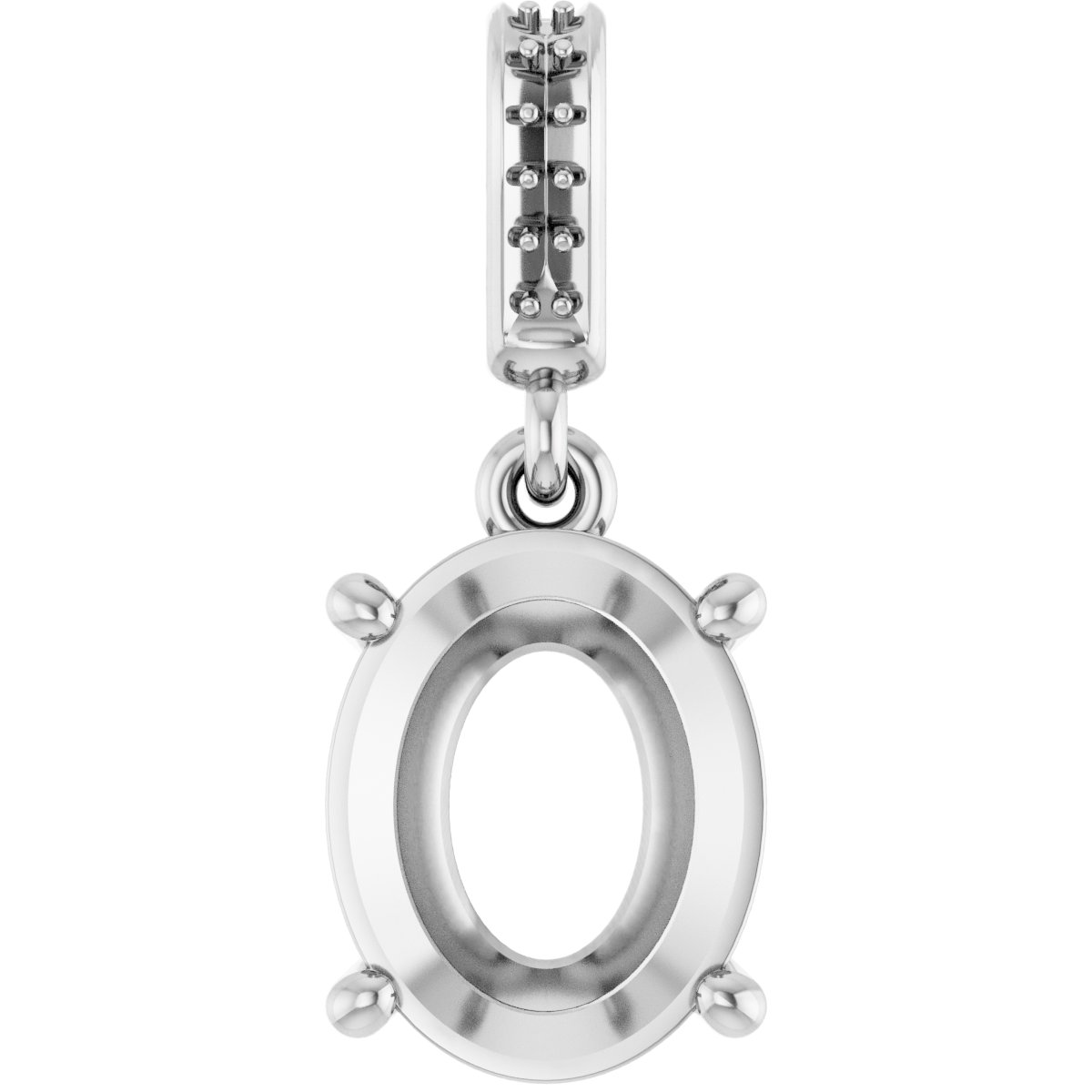 Accented Necklace or Charm/Pendant