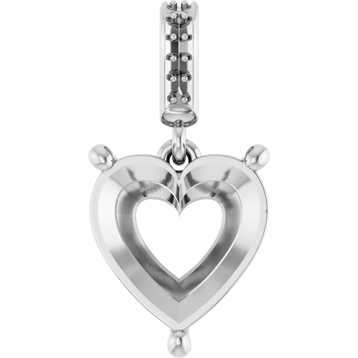 Accented Necklace or Charm/Pendant