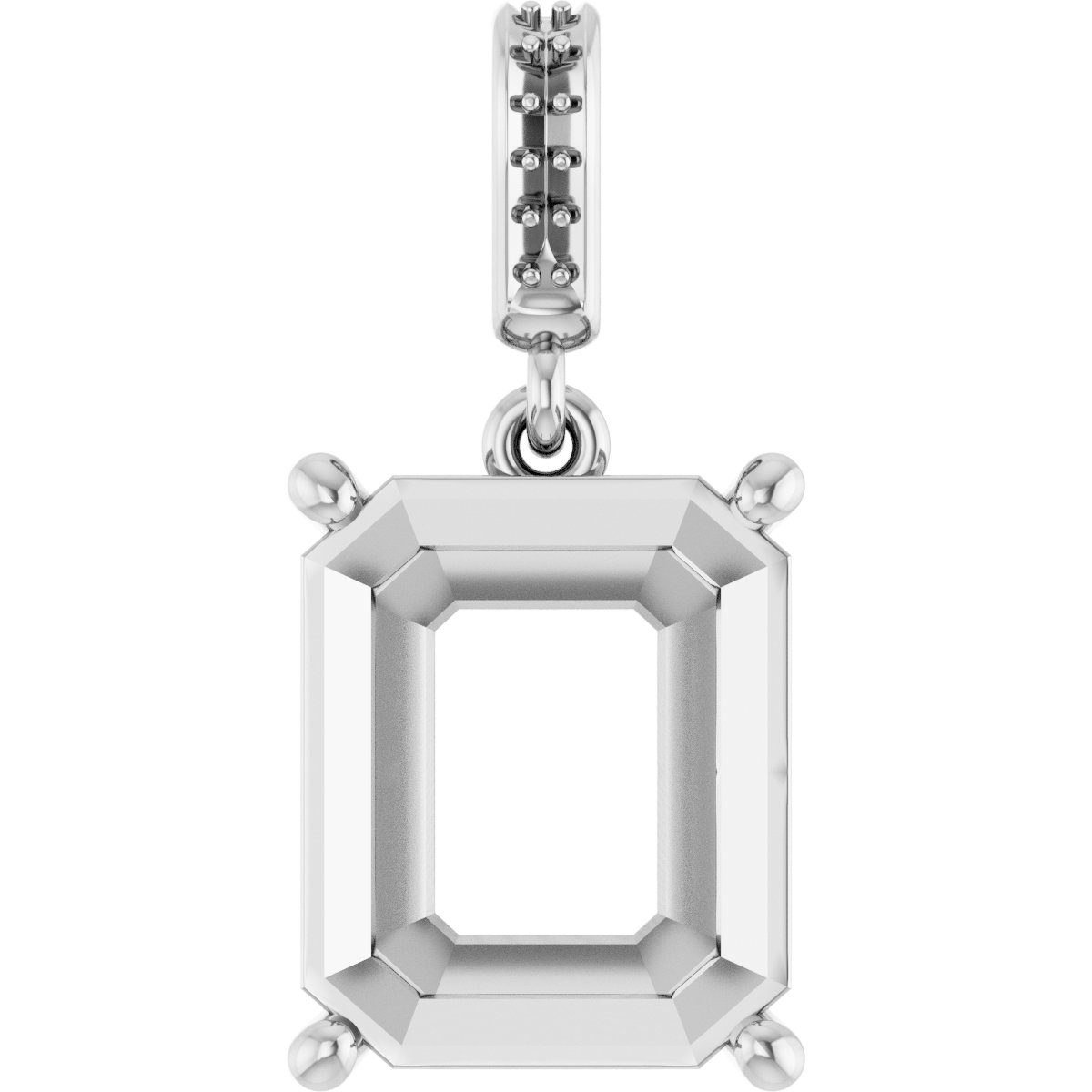 Accented Necklace or Charm/Pendant