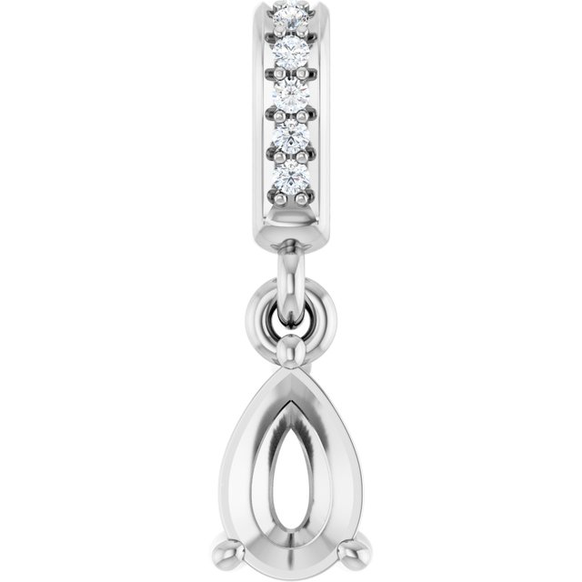 14k White Gold
