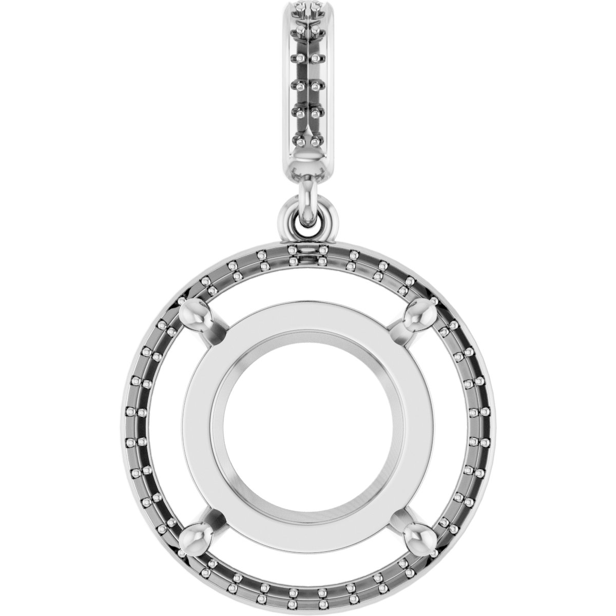 Halo-Style Pendant