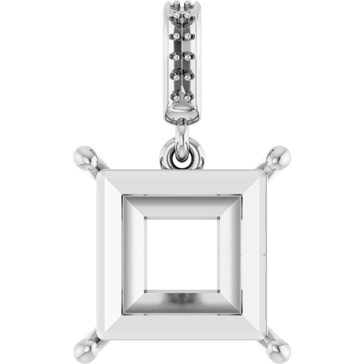 Accented Necklace or Charm/Pendant