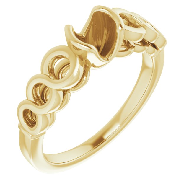 14k Yellow Gold