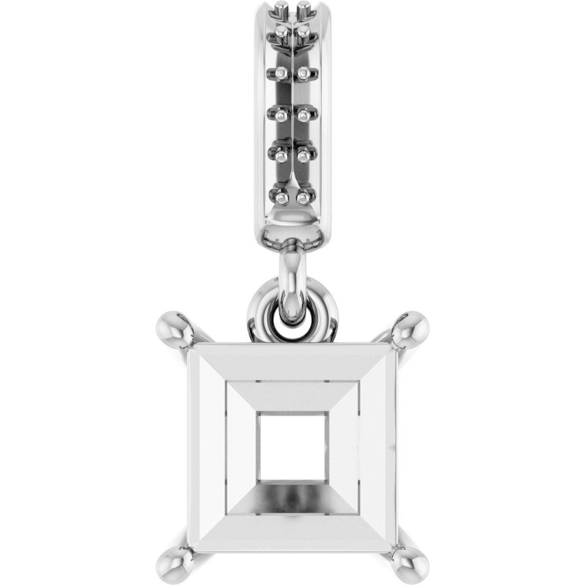 Accented Necklace or Charm/Pendant