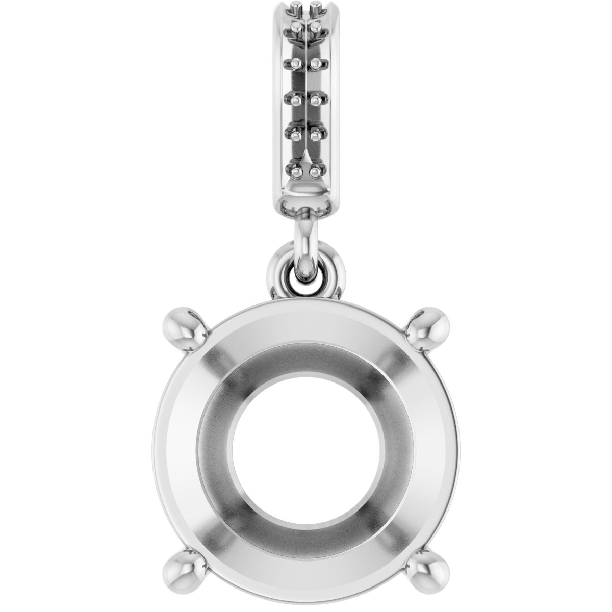 Accented Necklace or Charm/Pendant