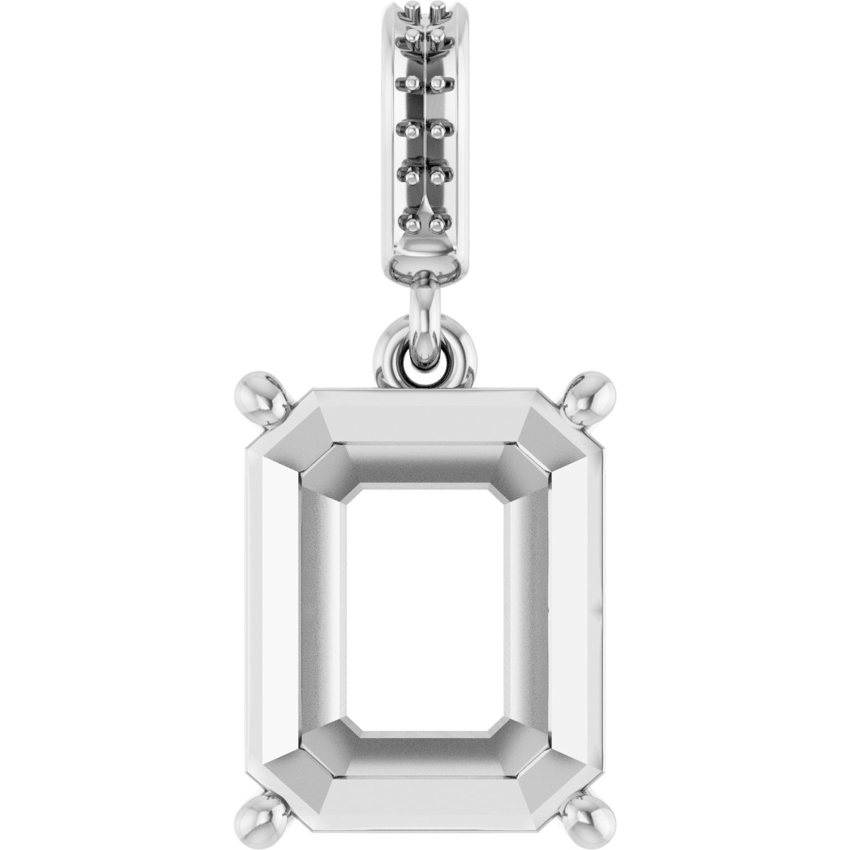 Accented Necklace or Charm/Pendant