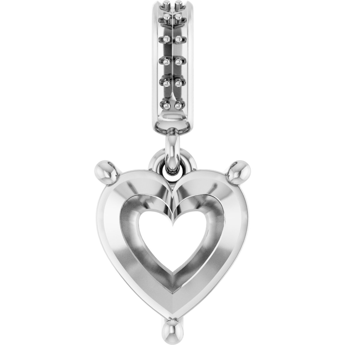Accented Necklace or Charm/Pendant
