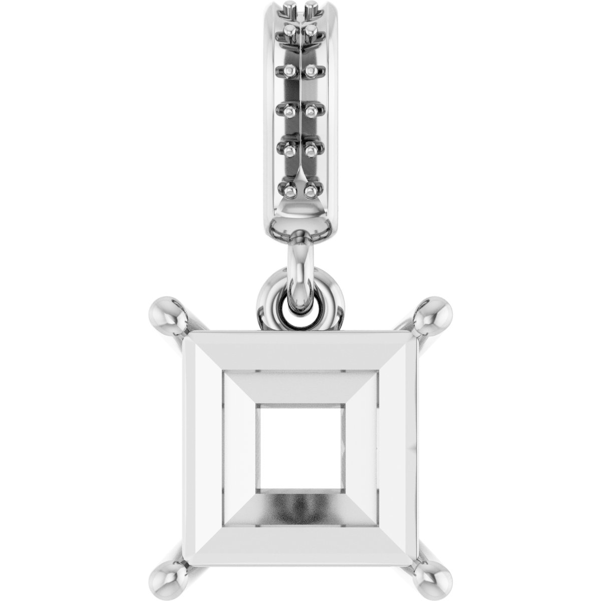 Accented Necklace or Charm/Pendant