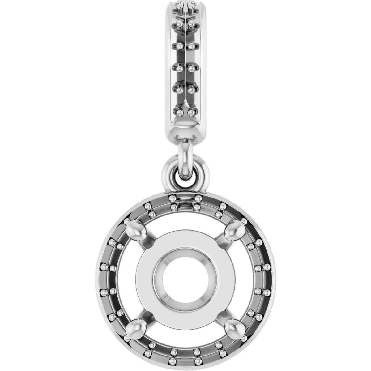 Halo-Style Pendant