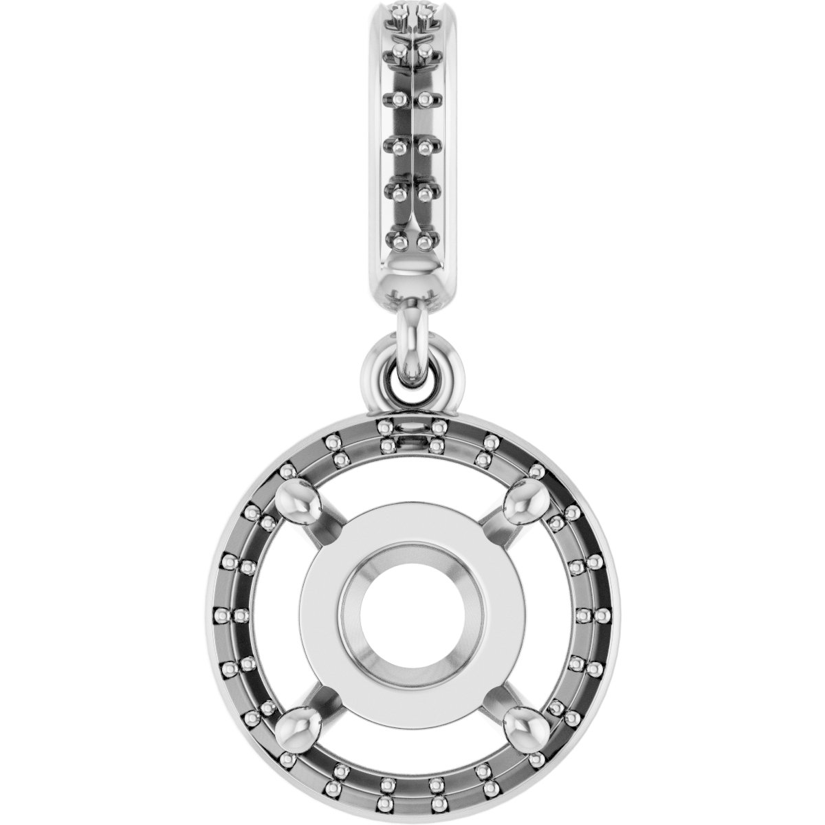 Halo-Style Pendant