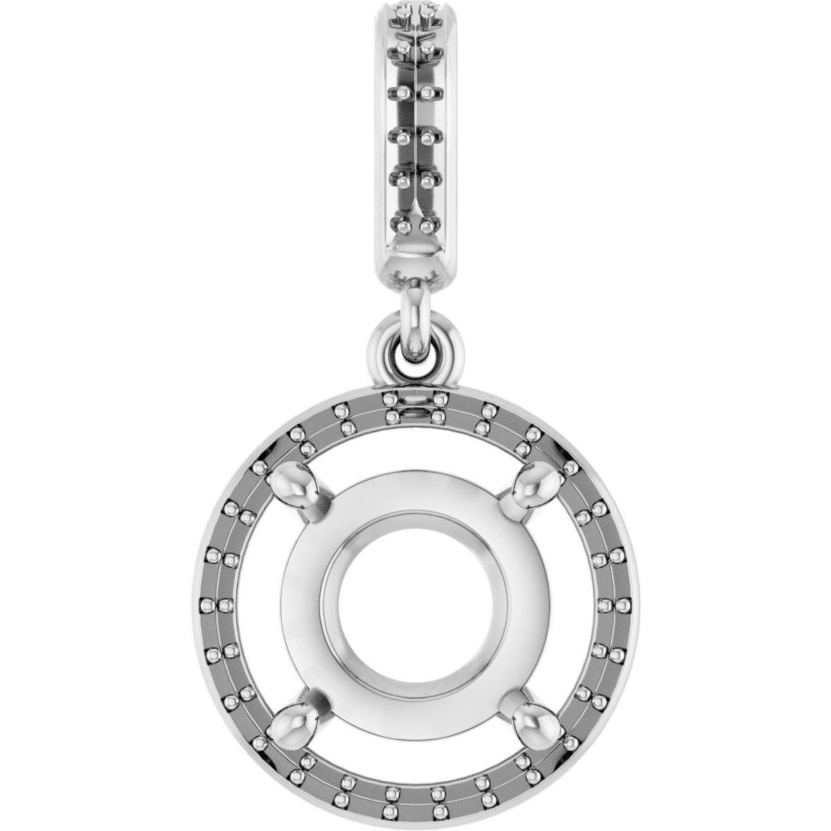 Halo-Style Pendant