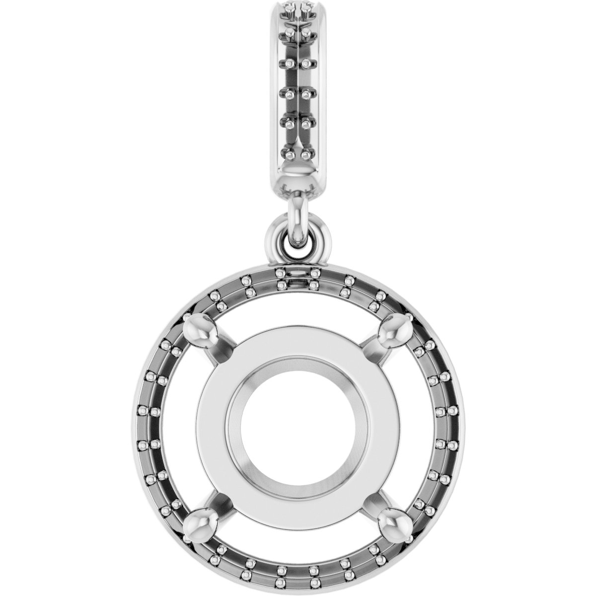 Halo-Style Pendant