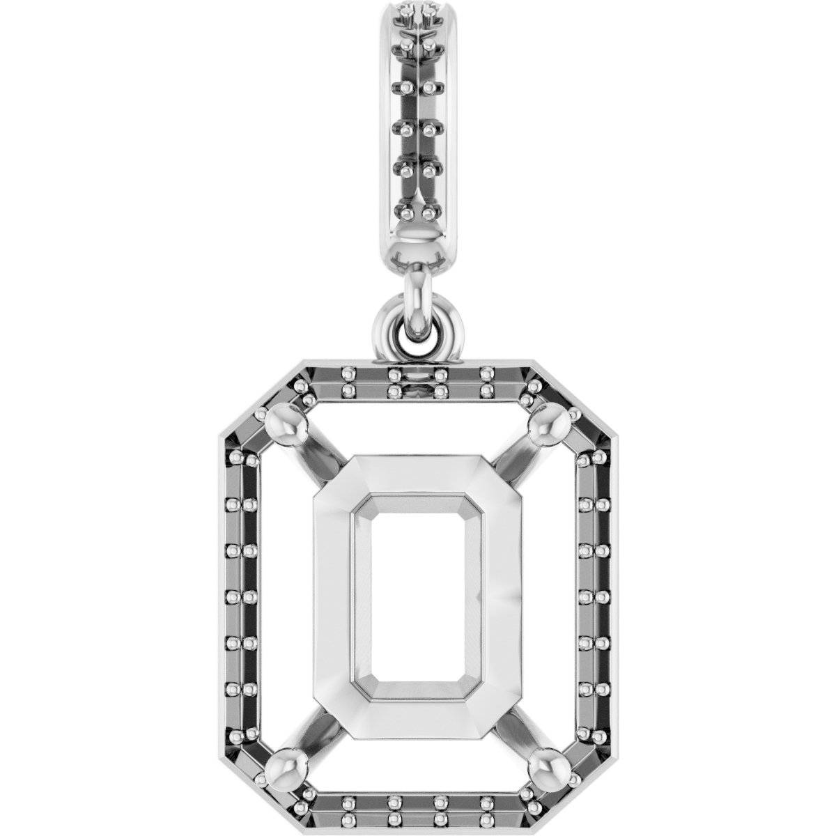 Halo-Style Pendant