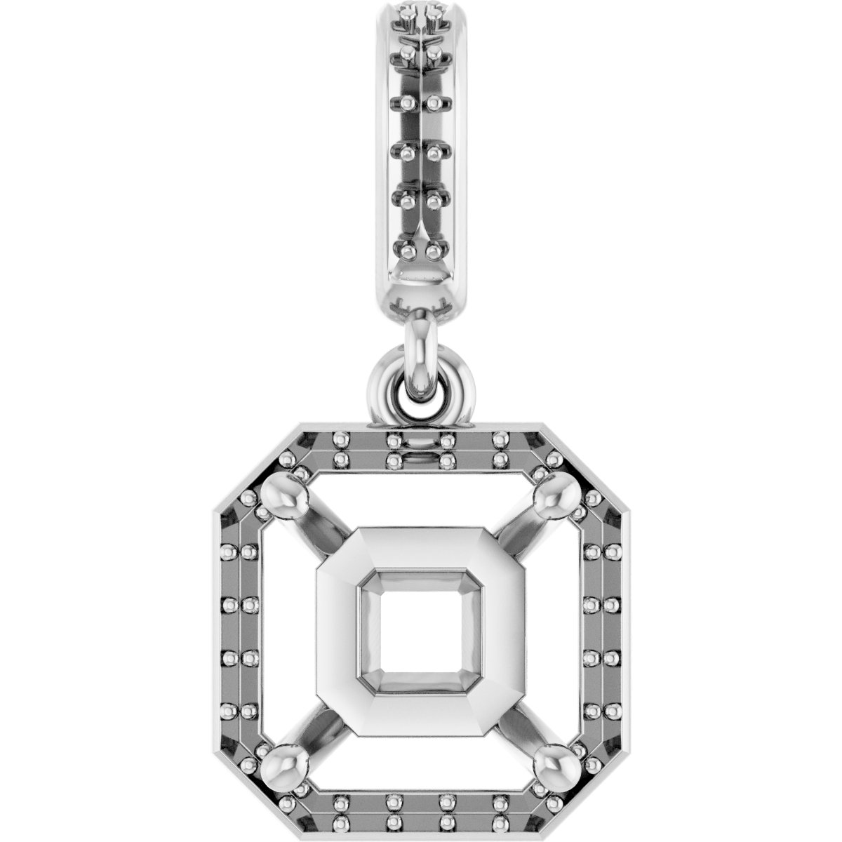Halo-Style Pendant