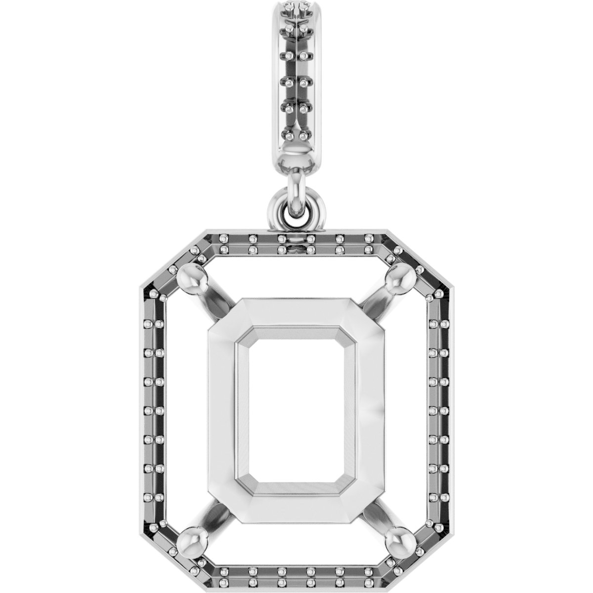 Halo-Style Pendant