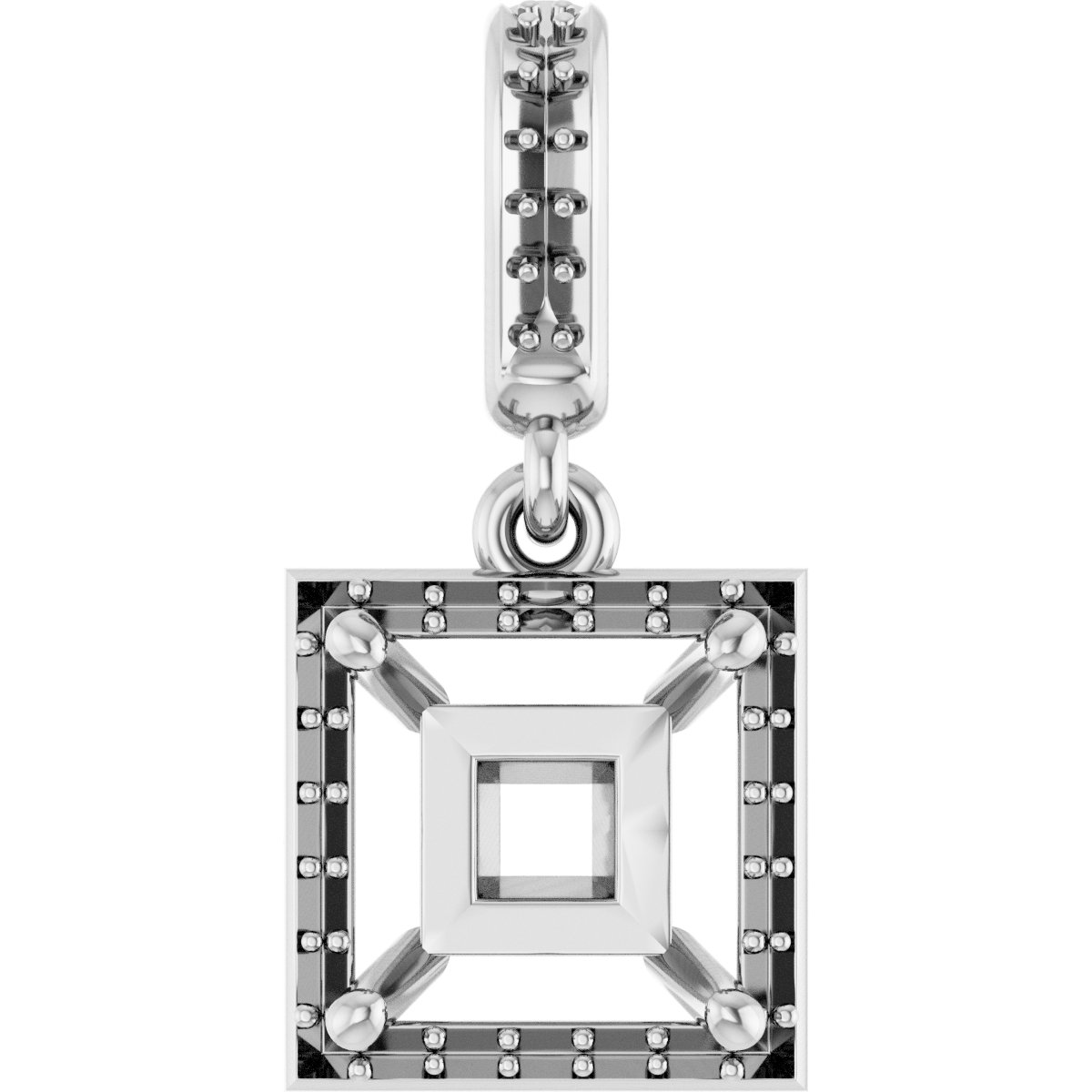 Halo-Style Pendant