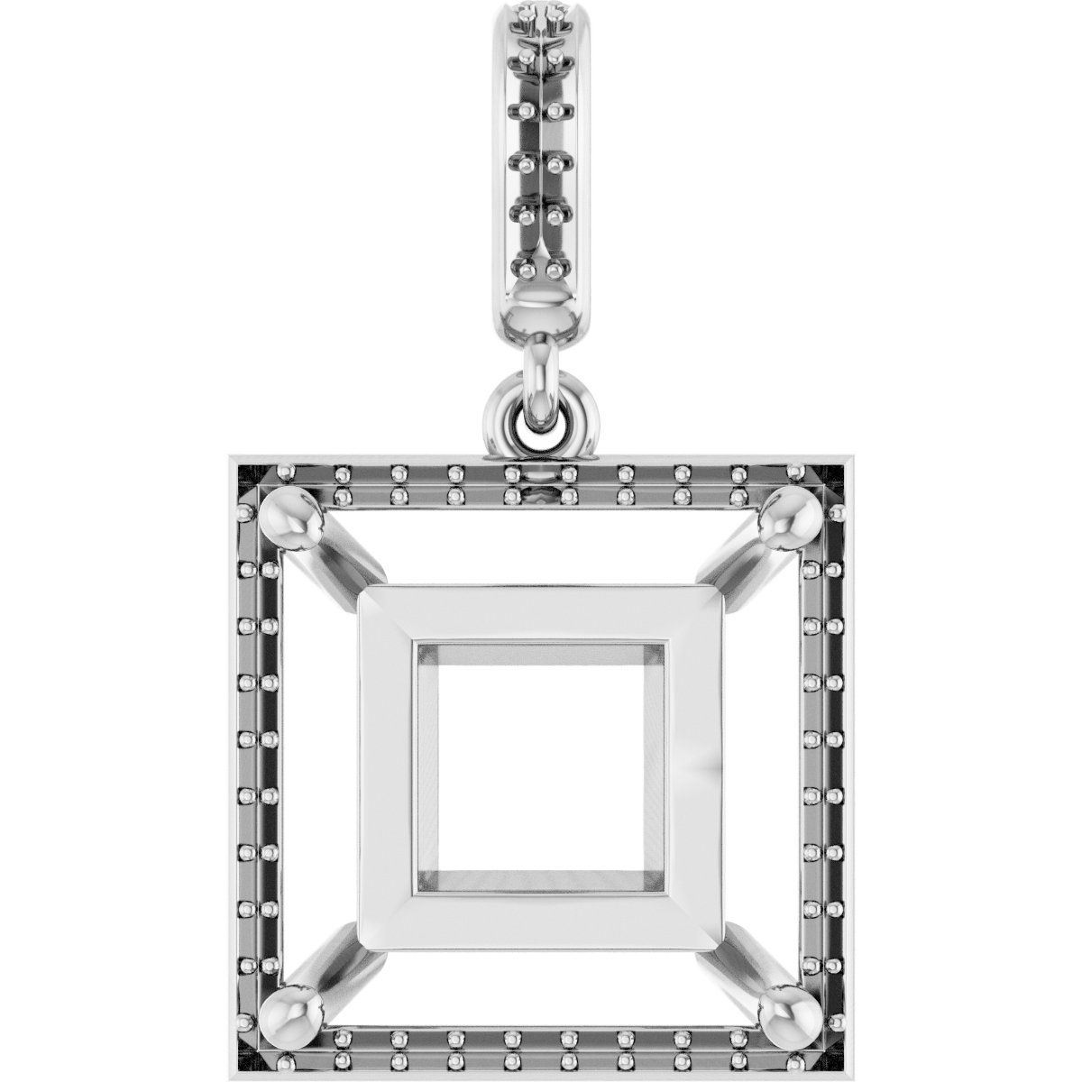 Halo-Style Pendant
