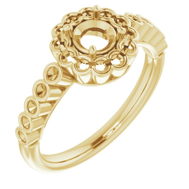 14k Yellow Gold
