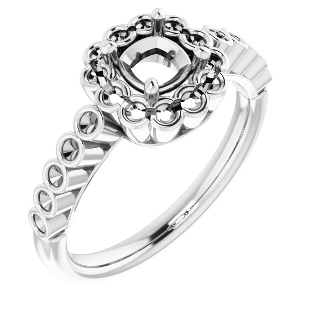 Halo-Style Ring