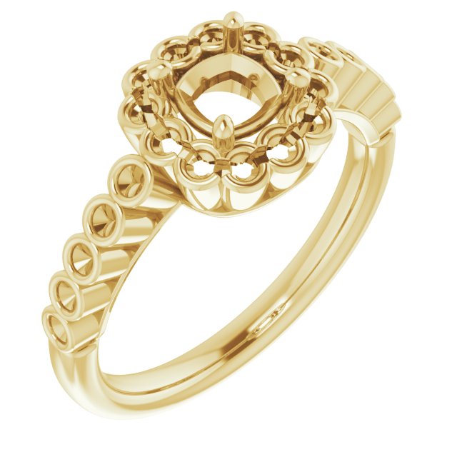 14k Yellow Gold