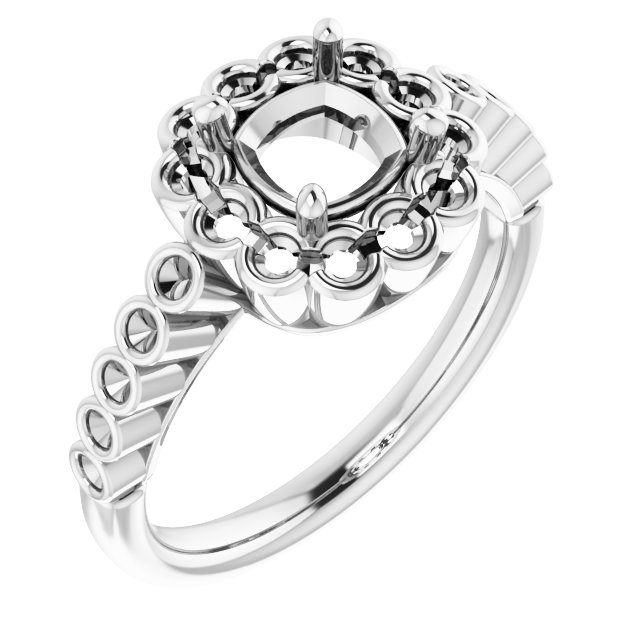 Halo-Style Ring