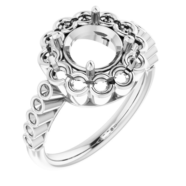 Halo-Style Ring