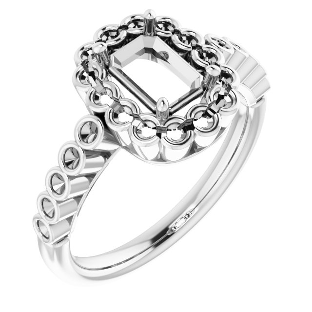 Halo-Style Ring