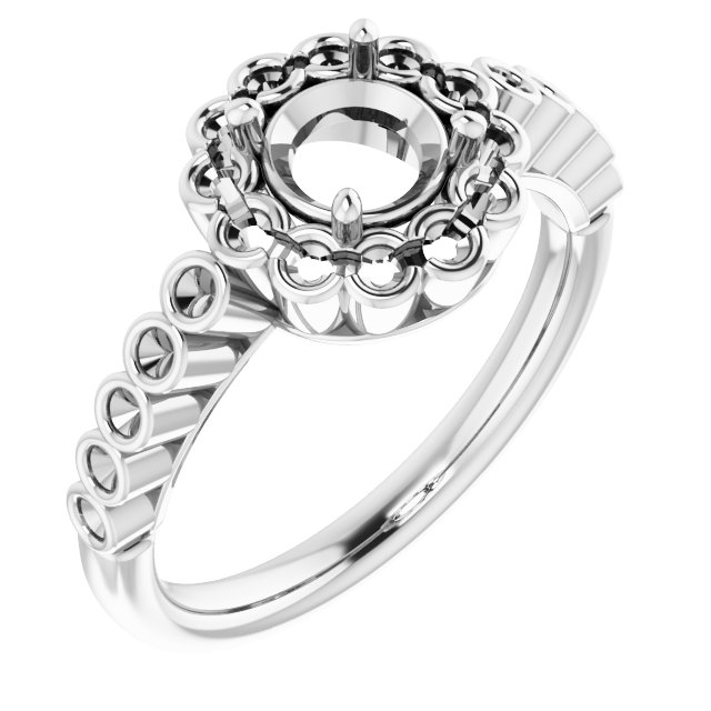 Halo-Style Ring