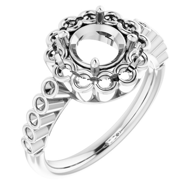 Halo-Style Ring