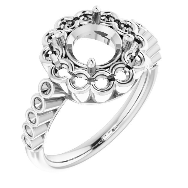 Halo-Style Ring