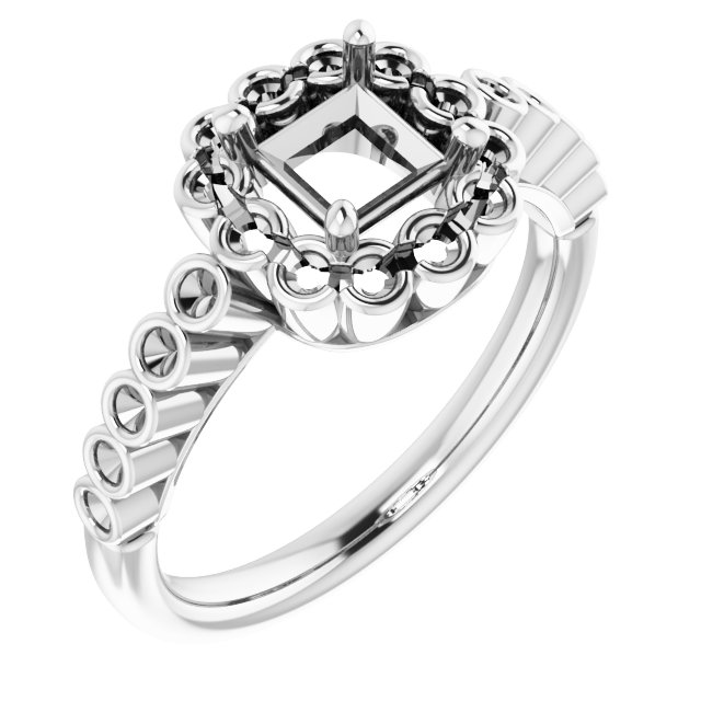 Halo-Style Ring