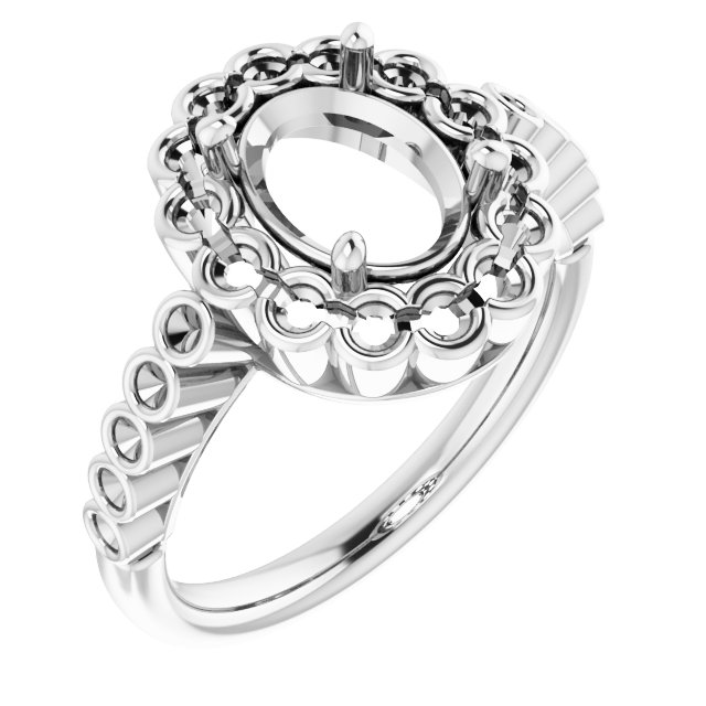 Halo-Style Ring