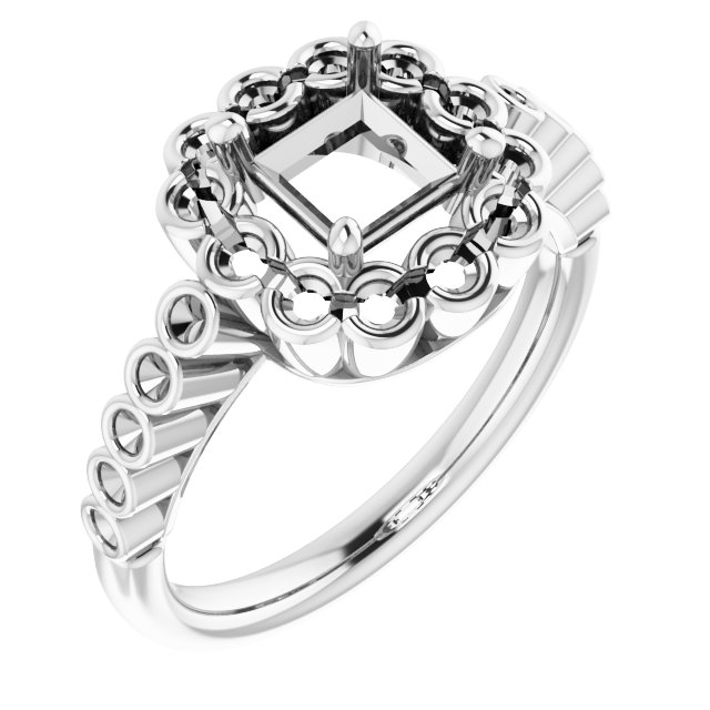 Halo-Style Ring