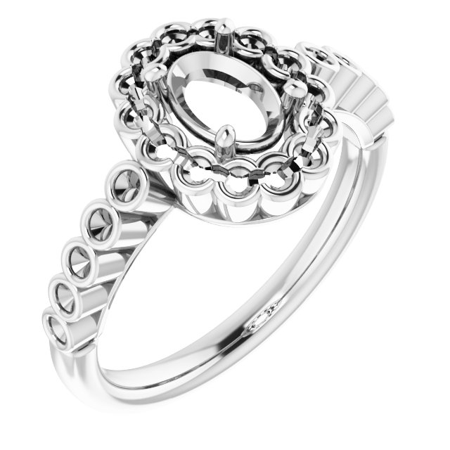 14k White Gold