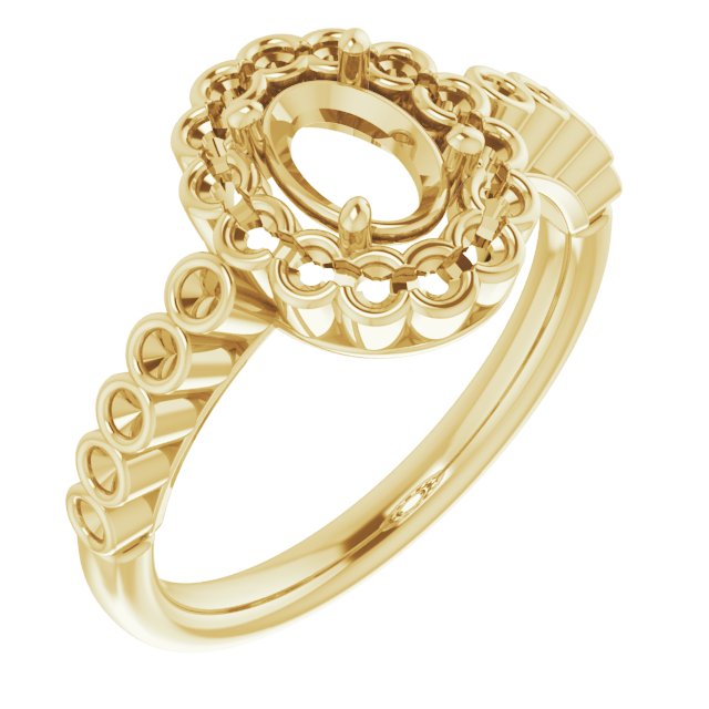 14k Yellow Gold