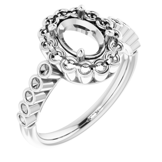 Halo-Style Ring